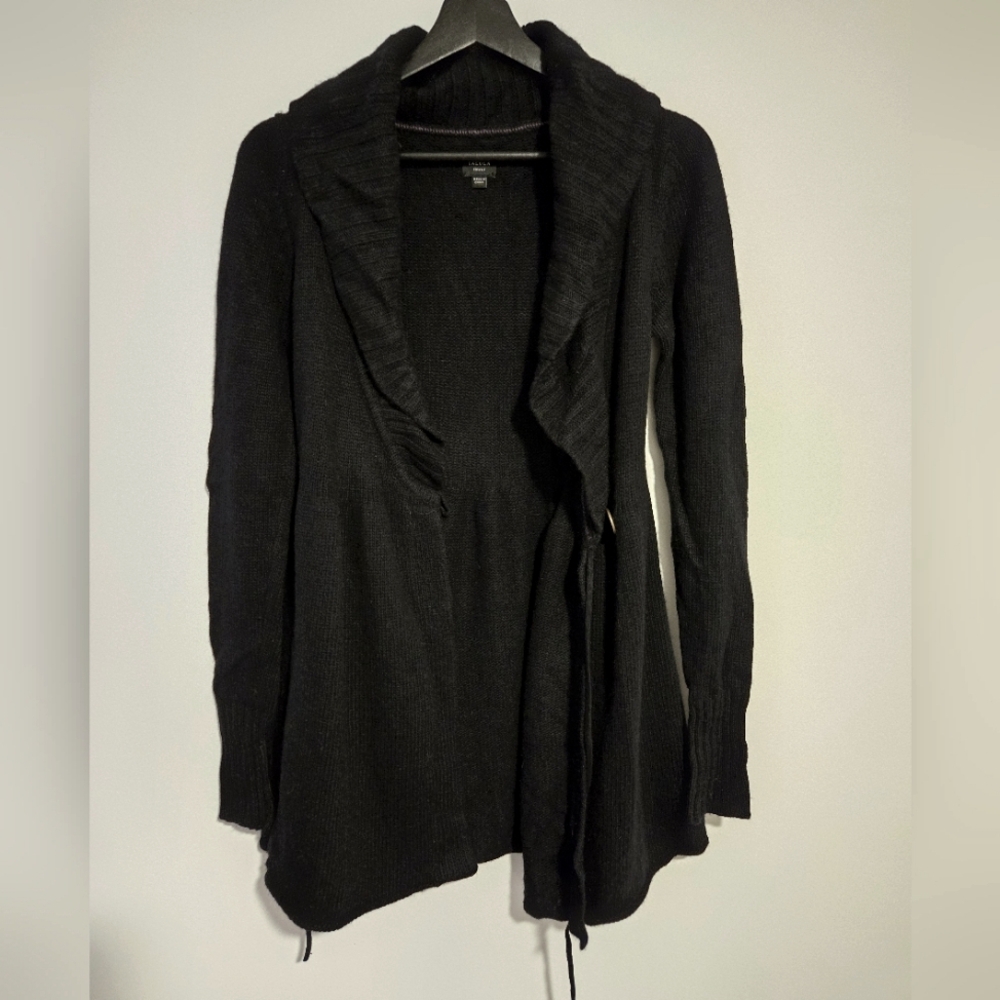 Aritzia Talula black cardigan with button on the side size S